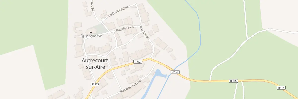 Plan du 21 Grand Rue à Autrécourt-sur-Aire