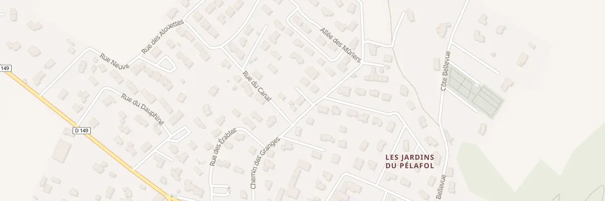 Plan du 10 Imp de l’Harmonie à Barbières