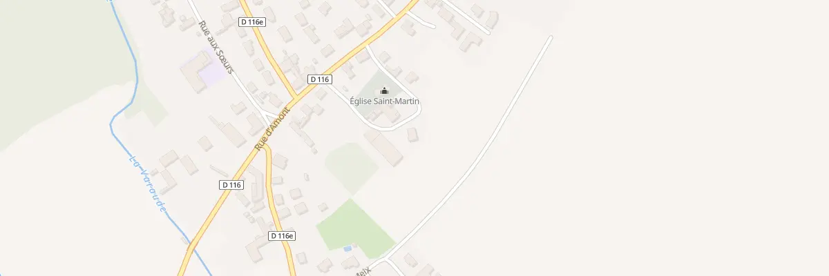Plan du 2 Rue de l’Eglise à Izeure