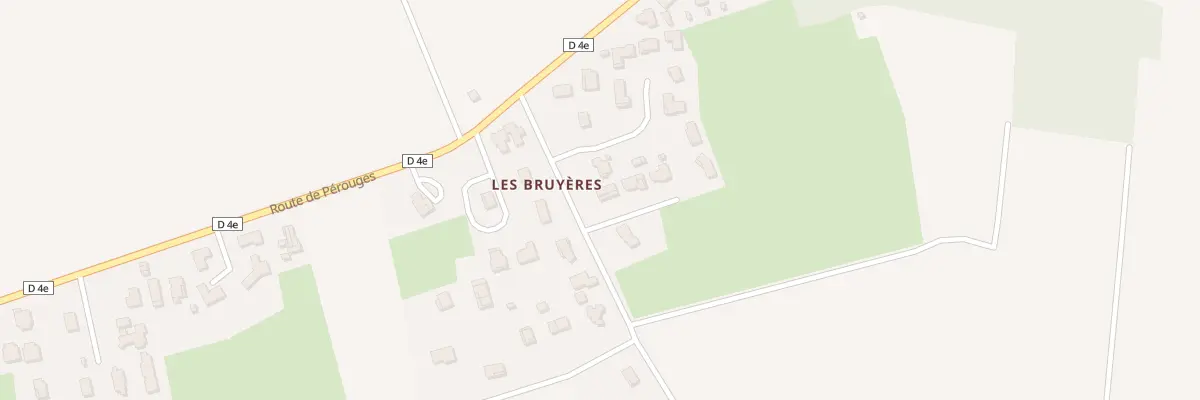 Plan du 115 Che des Bruyères à Faramans