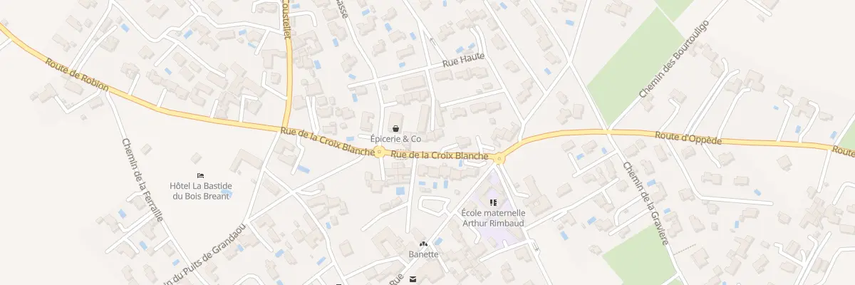 Plan du 159C Rue Haute à Maubec