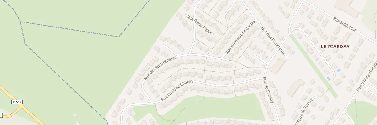 Plan du 25 Rue Humbert de Grolée à Charvieu-Chavagneux