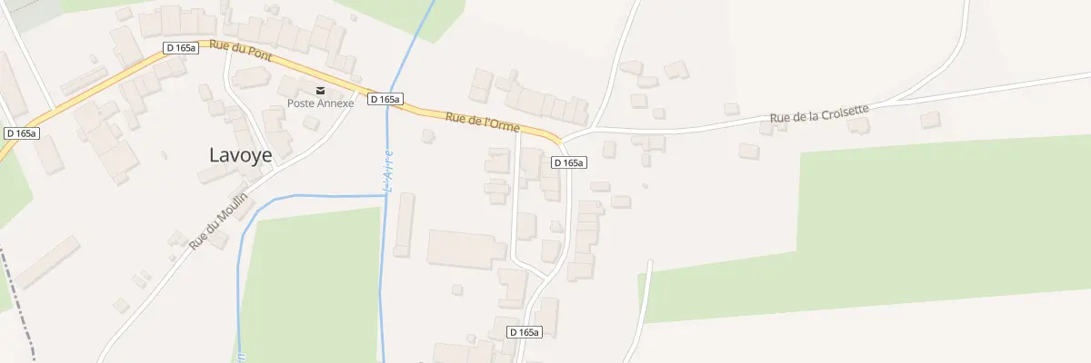 Plan du 2 Rue de la Fontaine à Lavoye