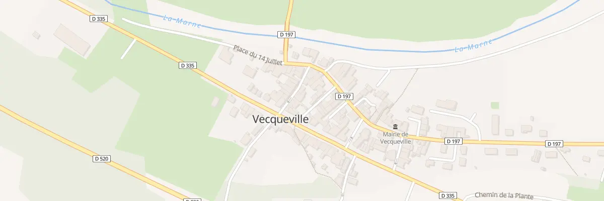 Plan du 5 Rue des Juifs à Vecqueville