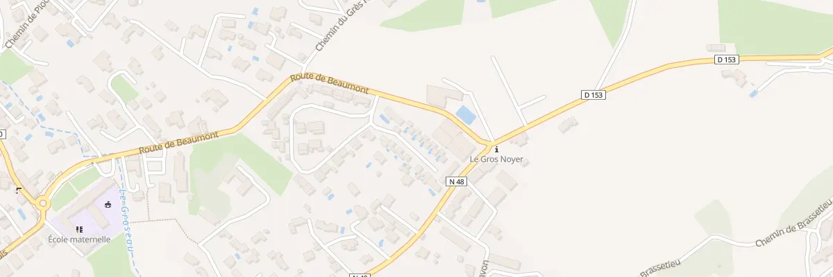 Plan du 9030 Rte de Beaumont à Malaucène