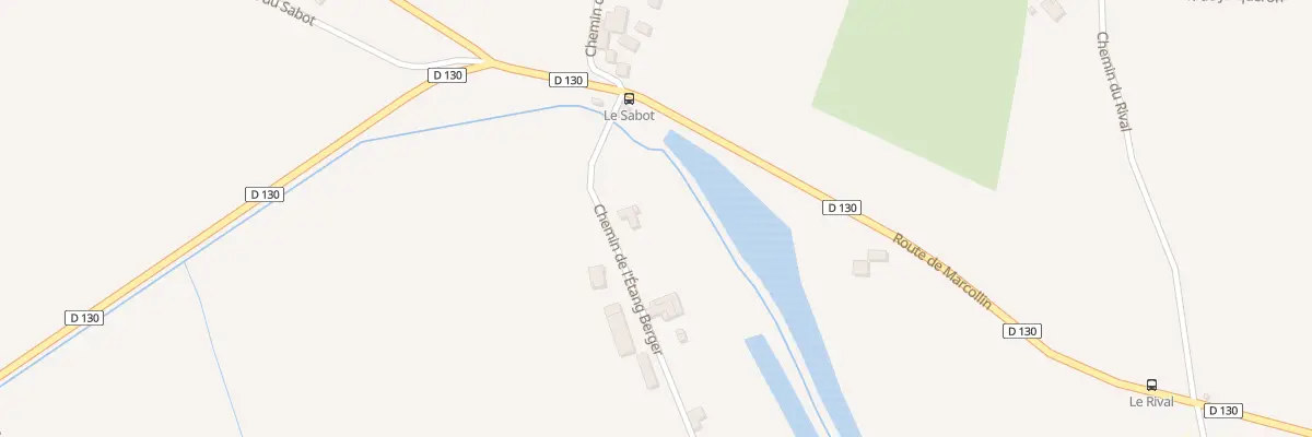 Plan du 101 Che de l’Etang Berger à Thodure