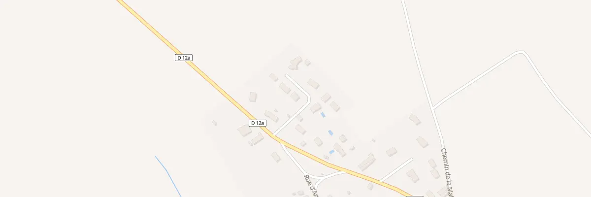 Plan du 1 Imp sur la Grande Vie à Bonnencontre