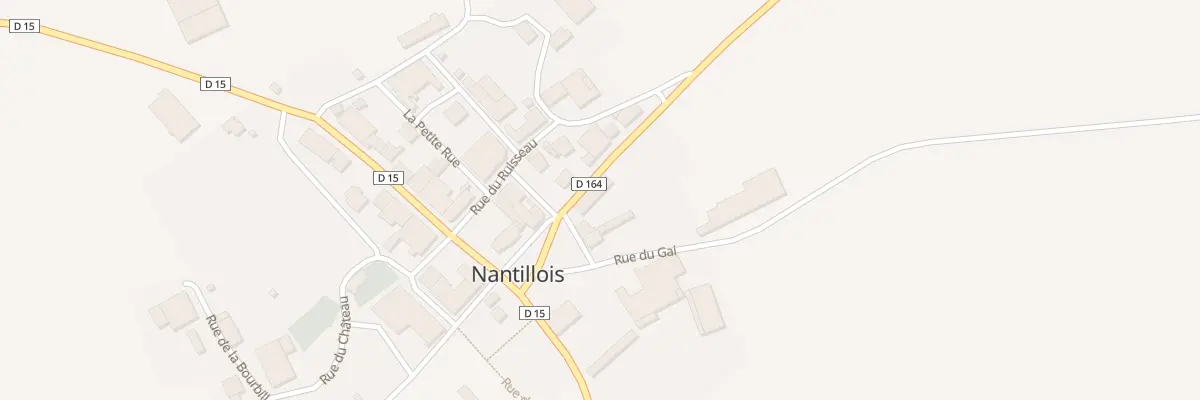 Plan du 2 Rte de Brieulles à Nantillois