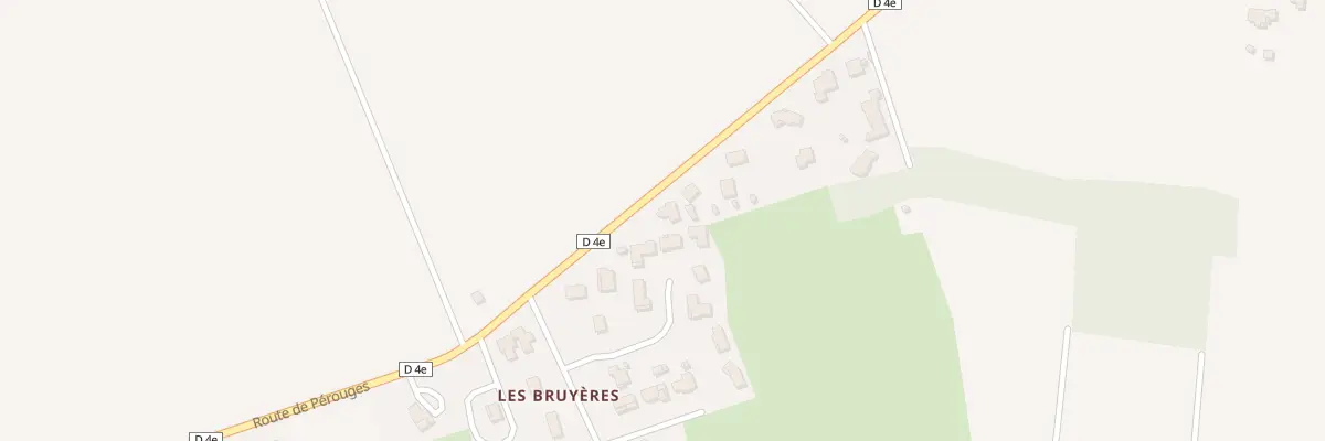 Plan du 1390 Rte de Pérouges à Faramans