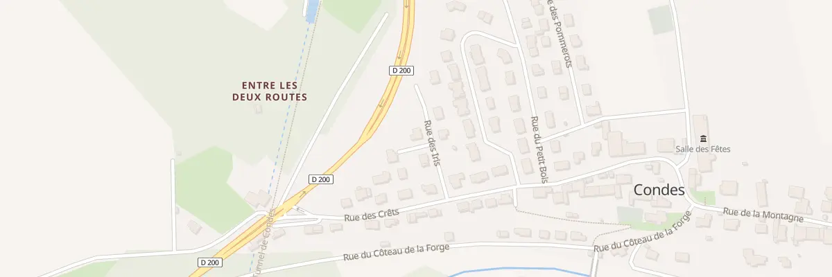 Plan du 7 Rue des Iris à Condes