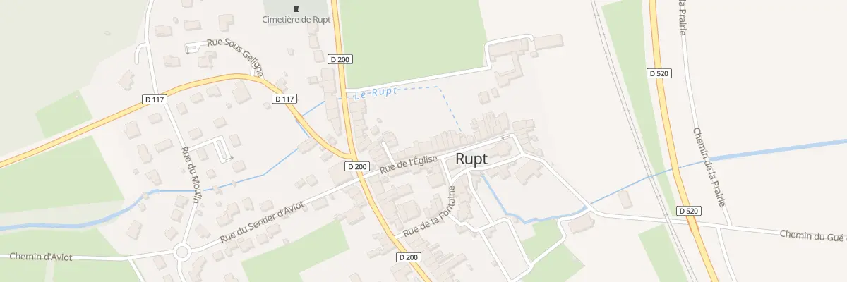 Plan du 11 Rue de l’Église à Rupt