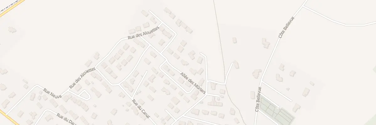 Plan du 80 All des Mûriers à Barbières