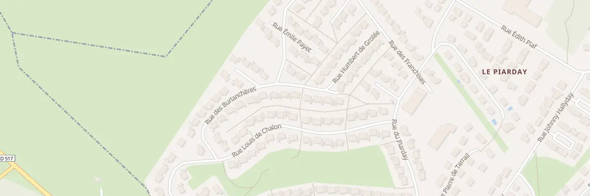 Plan du 21 Rue Humbert de Grolée à Charvieu-Chavagneux