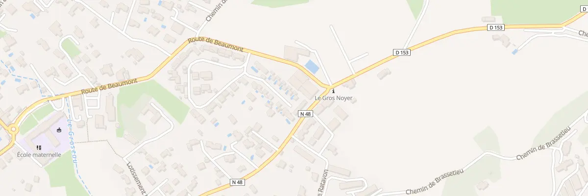 Plan du 9033 Rte de Beaumont à Malaucène
