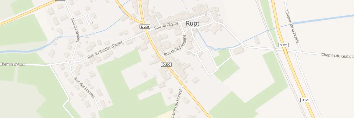 Plan du 25 Rue du Château à Rupt