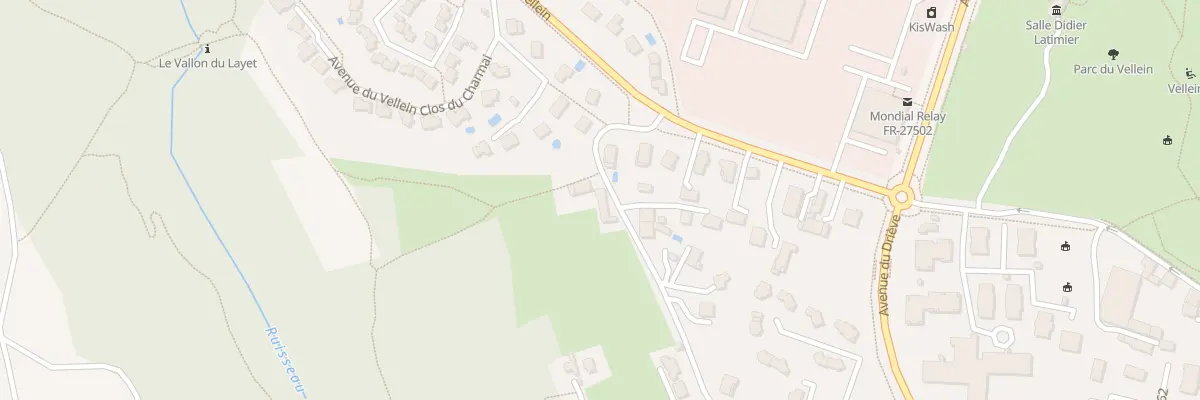 Plan du 80 Rue du Layet à Villefontaine