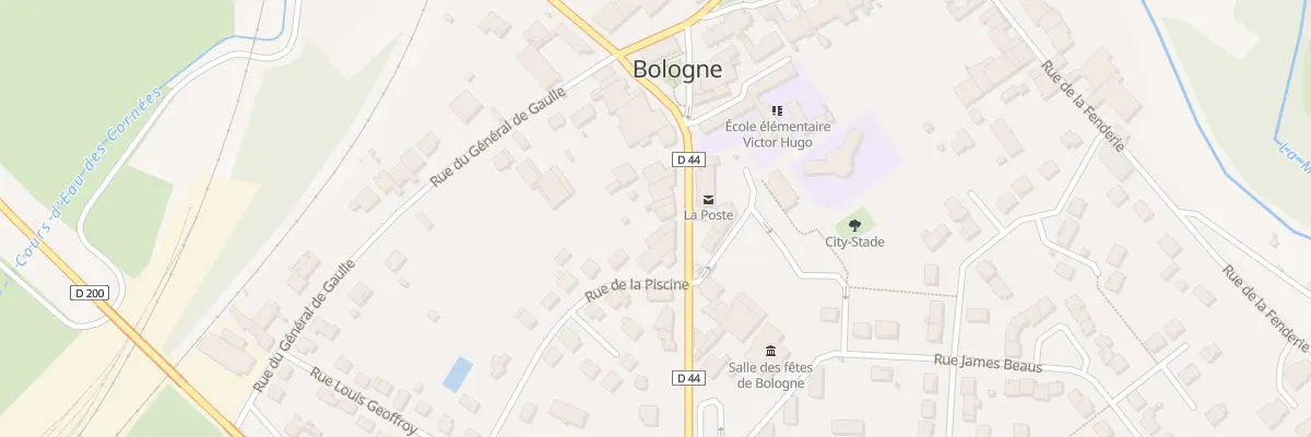 Plan du 14 Rue de la République à Bologne