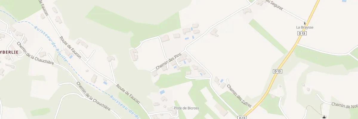 Plan du 19 Che des Pins à Entrechaux