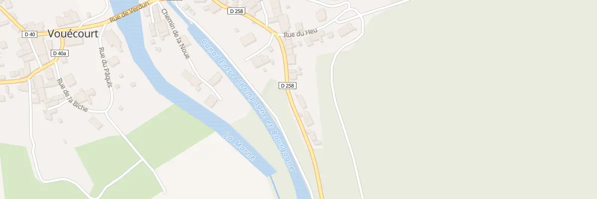 Plan du 13 Rue de Grandvau à Vouécourt