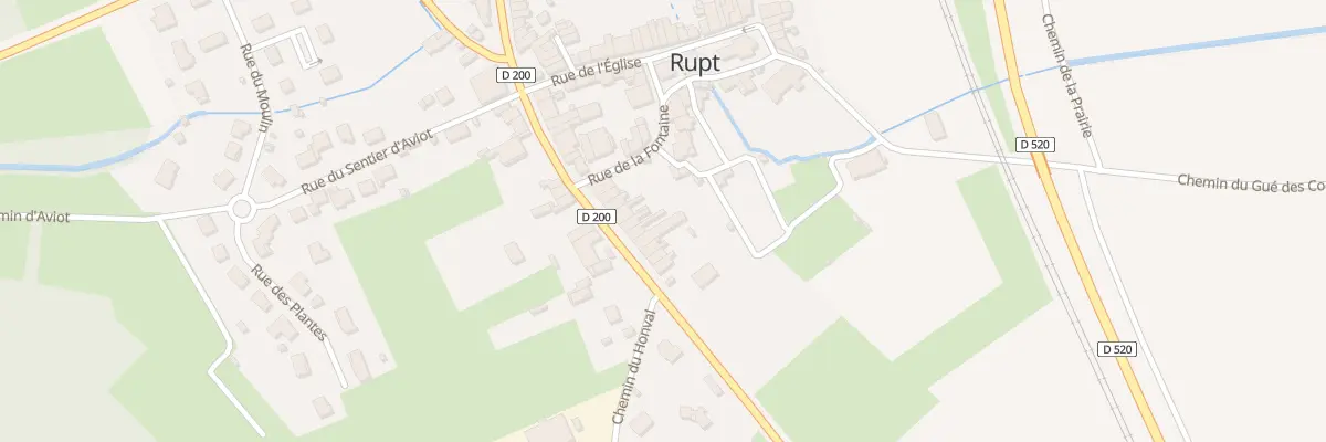 Plan du 31 Rue du Château à Rupt