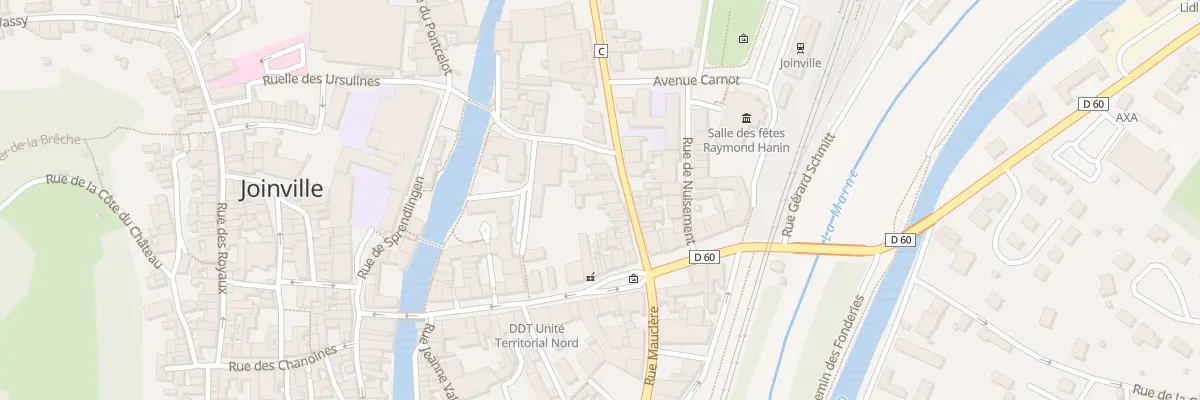 Plan du 21 Rue de la Harpe à Joinville