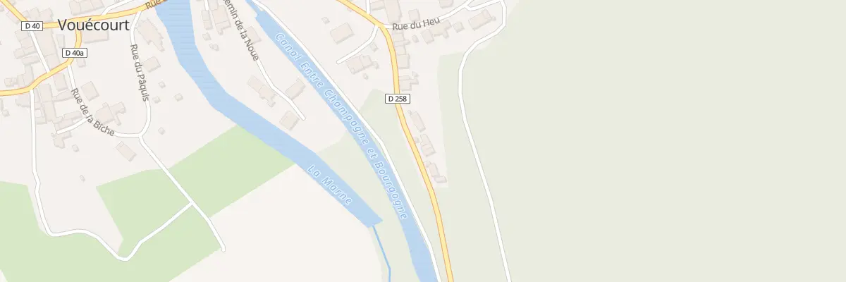 Plan du 15 Rue de Grandvau à Vouécourt