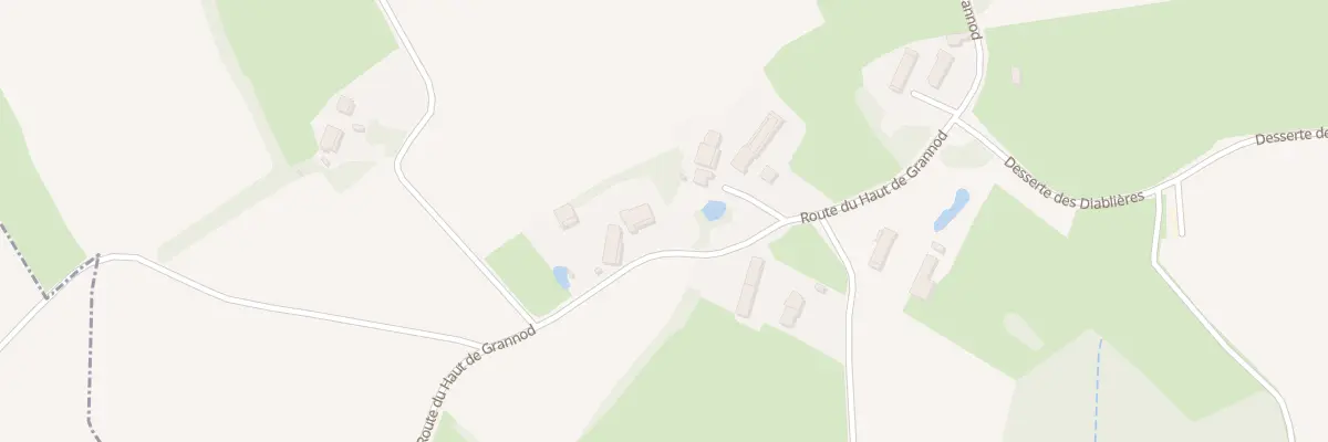 Plan du 886 Rte du Haut de Grannod à Sornay