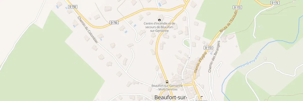 Plan du 5095 Les Auches à Beaufort-sur-Gervanne