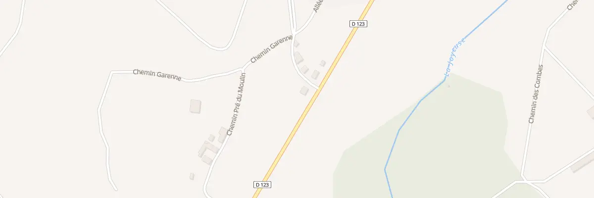 Plan du 430 Rte du Vivarais à Parnans