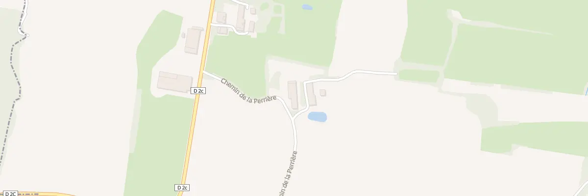 Plan de Che de la Perriere à Curciat-Dongalon