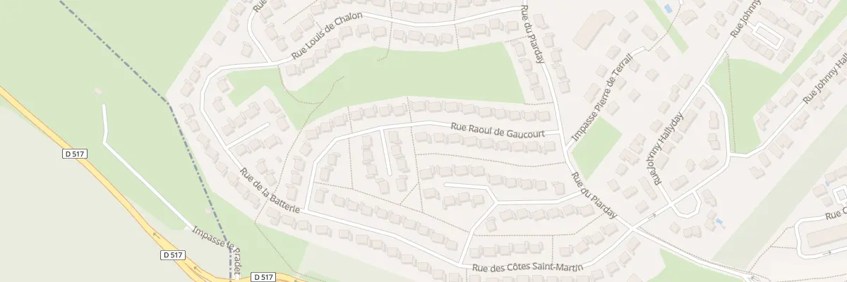 Plan du 17 Rue Raoul de Gaucourt à Charvieu-Chavagneux