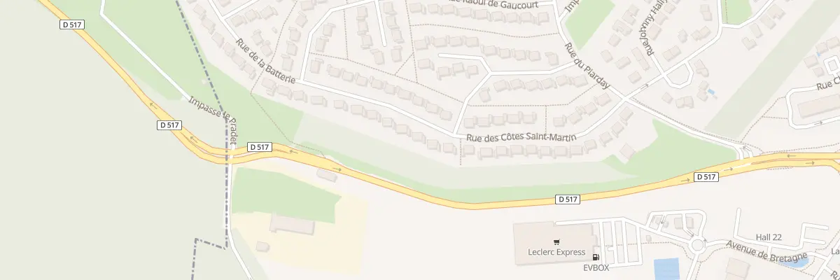 Plan du 29 Rue des Cotes St Martin à Charvieu-Chavagneux