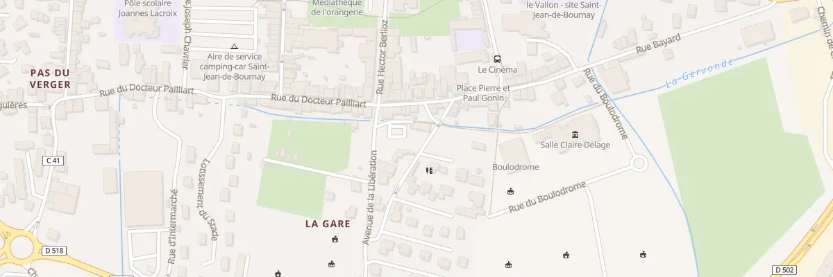 Plan du 4 Che des Rameaux à Saint-Jean-de-Bournay
