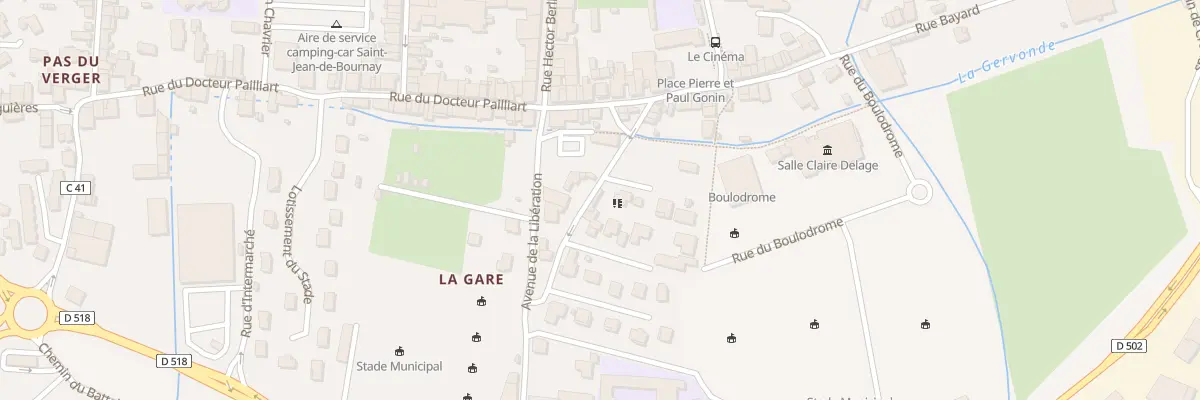 Plan du 11B Che des Rameaux à Saint-Jean-de-Bournay