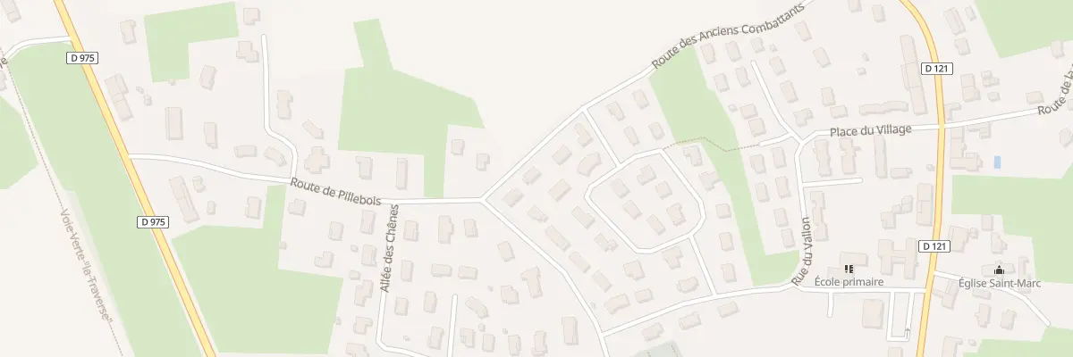Plan du 5487 Le Bourg à Malafretaz