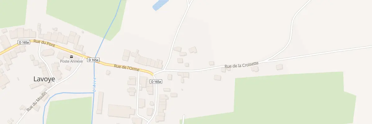 Plan du 5 Rue de la Croisette à Lavoye