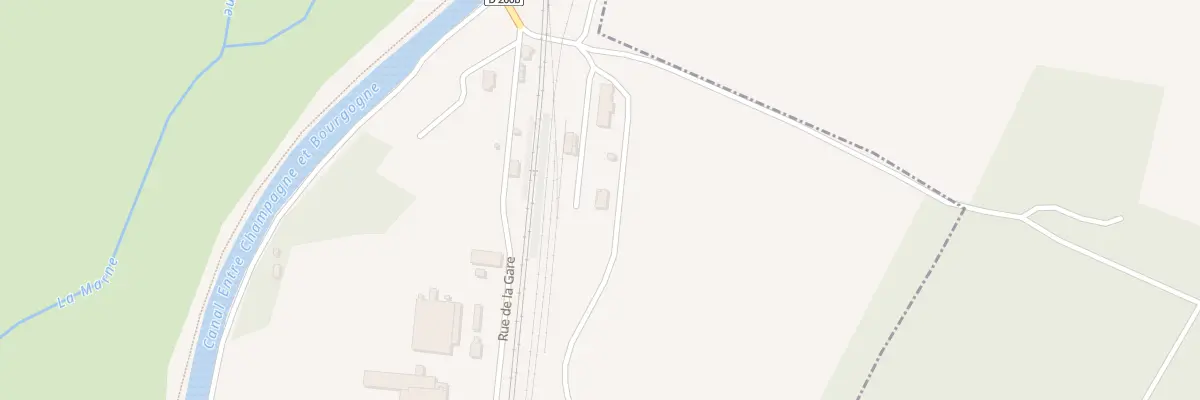 Plan du 9 Rue de la Gare à Gudmont-Villiers