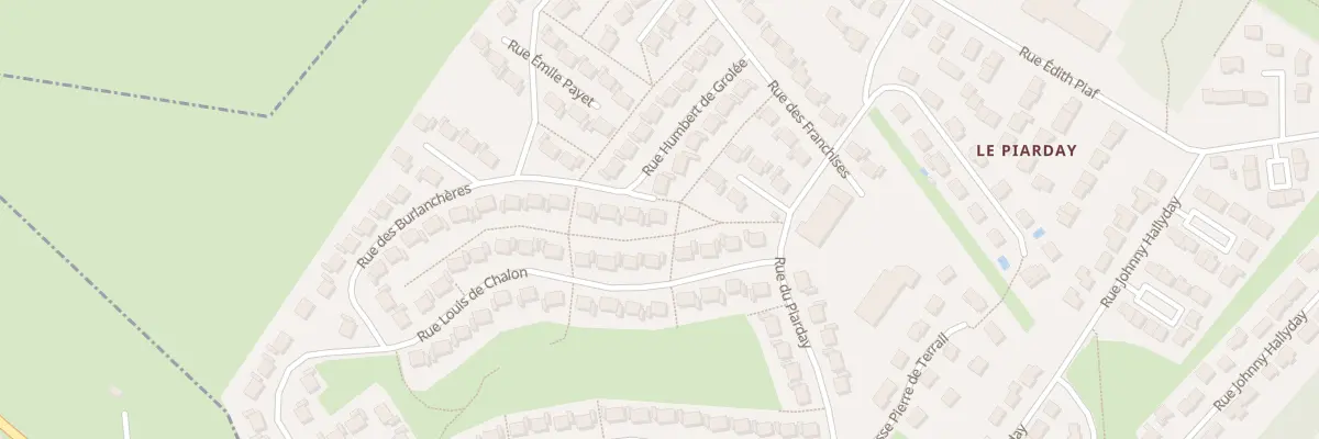 Plan du 13 Rue Humbert de Grolée à Charvieu-Chavagneux