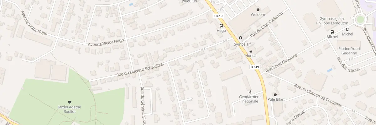 Plan du 13 Rue du Docteur Schweitzer à Genevrières