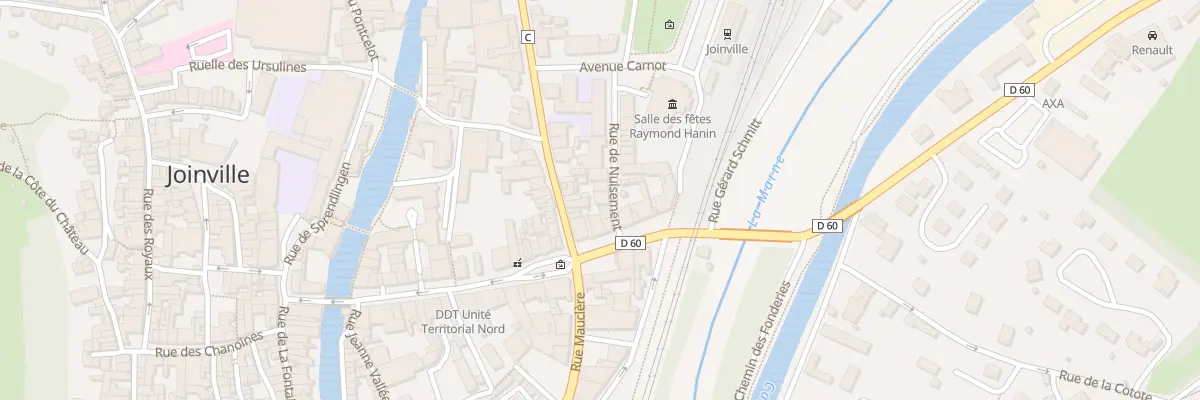 Plan du 5 Rue de Nuisement à Joinville