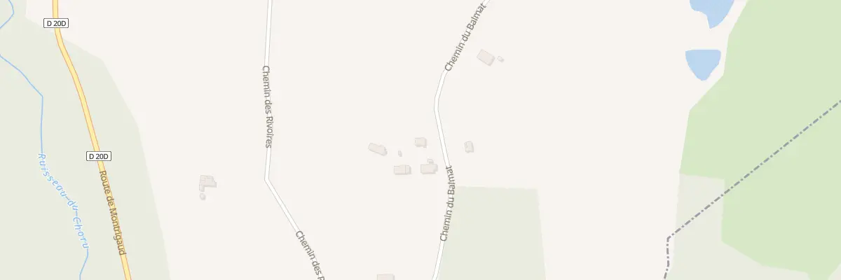 Plan du 718 Che du Balmat à Saint-Clair-sur-Galaure