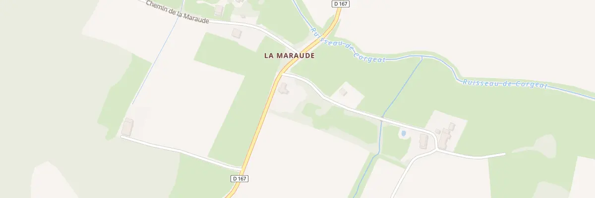 Plan du 750 Rte de Sornay à Ménetreuil