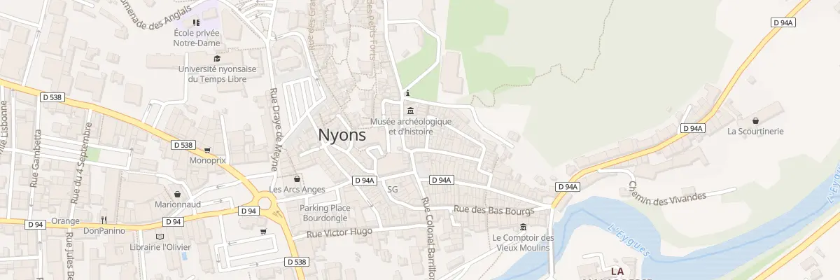 Plan du 7 Rue du Pontias à Nyons