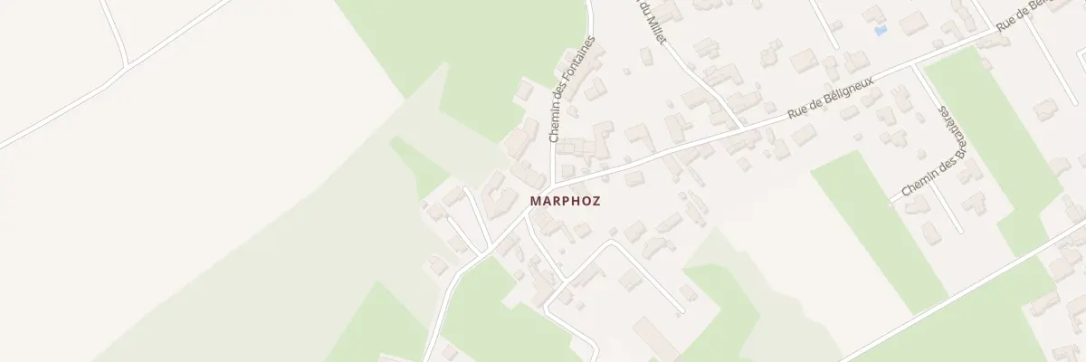 Plan du 1 Che des Fontaines à Bourg-Saint-Christophe