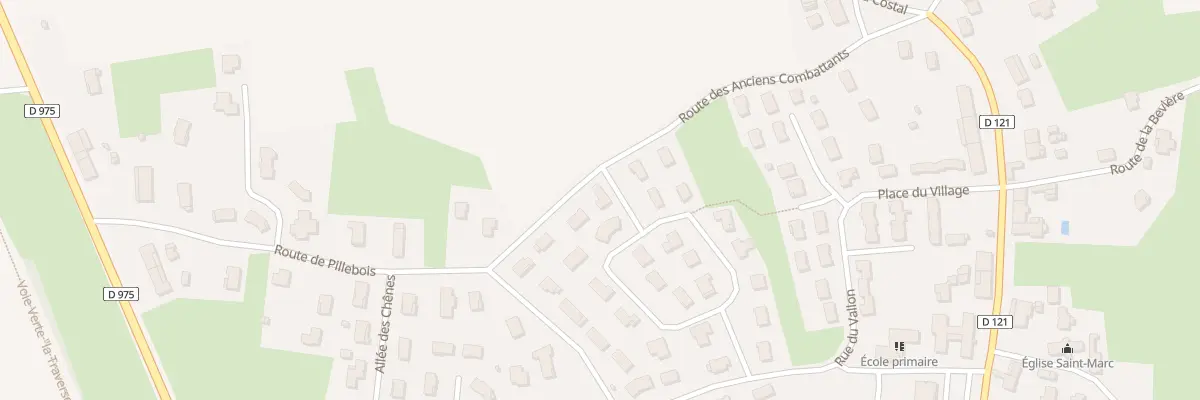 Plan du 5452 Le Bourg à Malafretaz