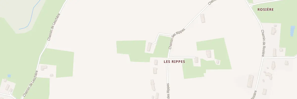 Plan du 575 Chem des Rippes à Buellas