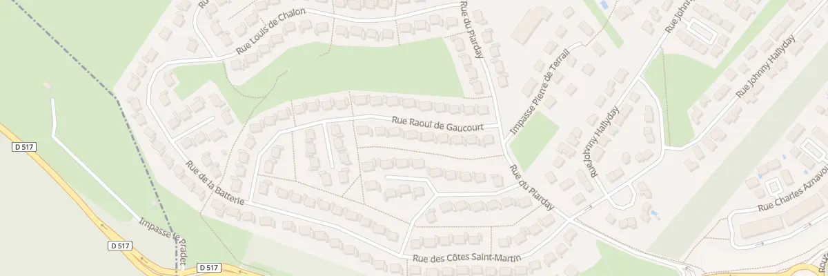 Plan du 11 Rue Raoul de Gaucourt à Charvieu-Chavagneux