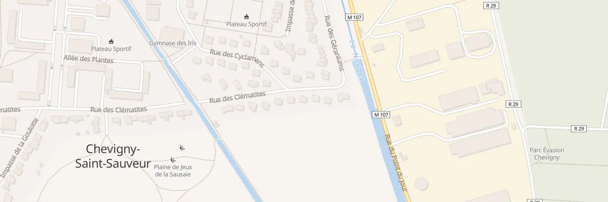 Plan du 5 Rue des Cyclamens à Chevigny-Saint-Sauveur