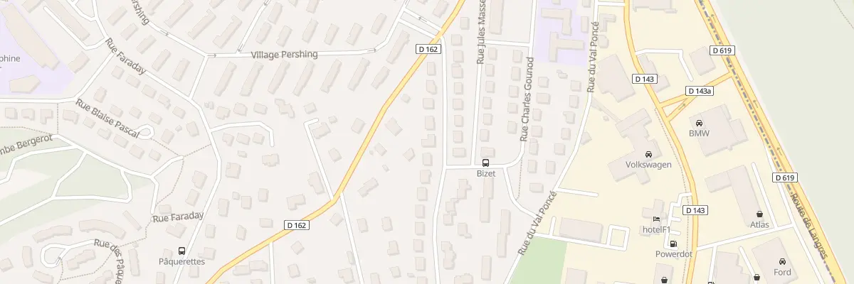Plan du 10 Rue Hector Berlioz à Chaumont