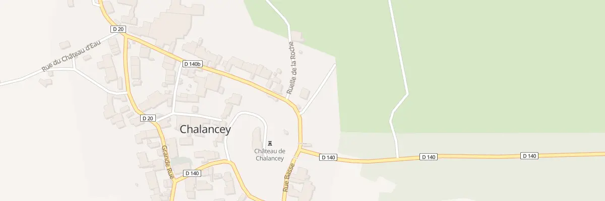 Plan du 26 Rue de l’Aiguillon à Chalancey